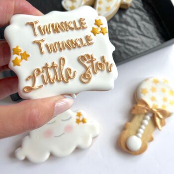 Baby Shower Iced Biscuit Favours / Set Of 12, 3 of 6