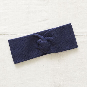 Fair Trade Luxury Soft Merino Twist Earwarmer Headband, 7 of 12