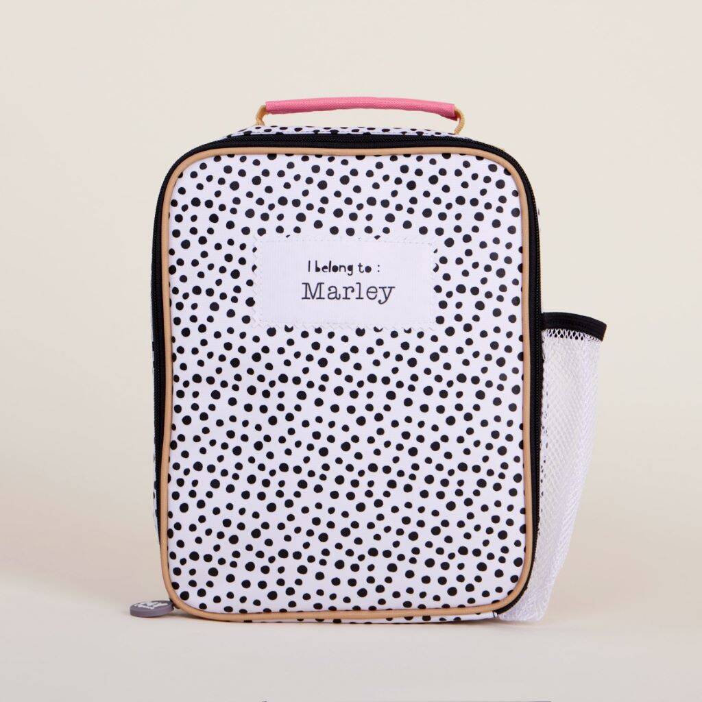Personalised Polka Dot Lunch Bag, 1 of 6