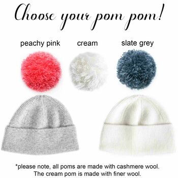 Personalised Women's Hat And Bed Sock Winter Gift Set, 3 of 7