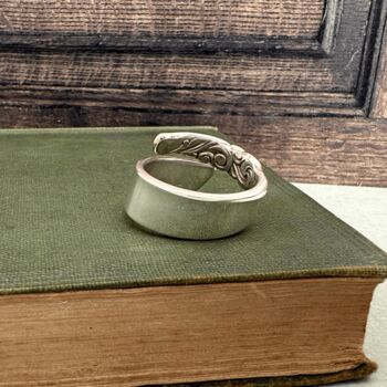 South Seas Vintage Spoon Ring, 3 of 4