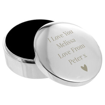 Personalised Wedding Ring Box Keepsake, 3 of 9
