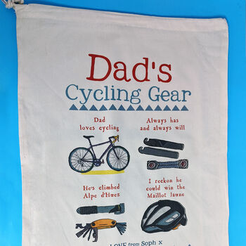 Personalised Cycling Story Sack, 7 of 12