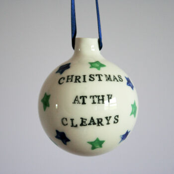 Personalised Christmas Bauble, 7 of 8