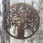 Metal Tree Of Life Garden Wall Sign Fence Decoration, thumbnail 4 of 8