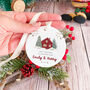 First Christmas In New Home Ceramic Ornament, thumbnail 5 of 7
