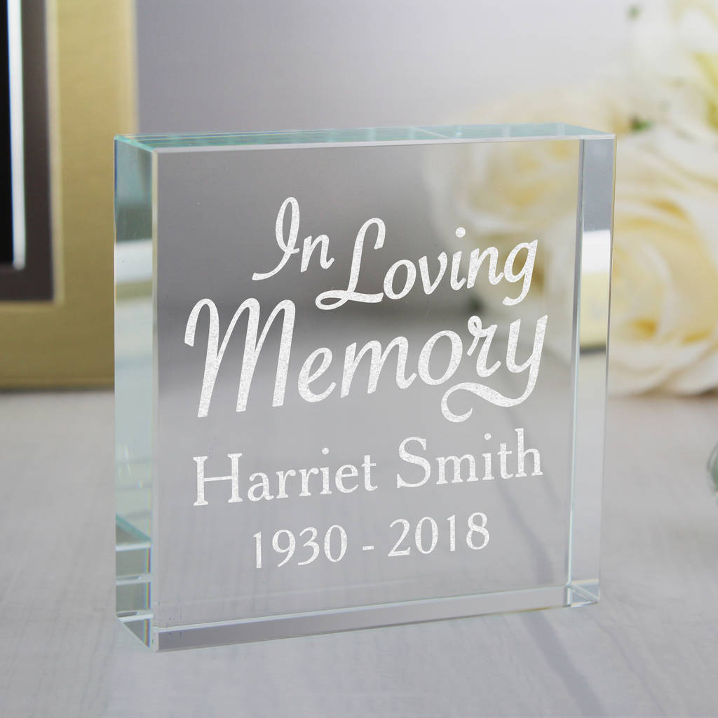 Personalised In Loving Memory Token By Sassy Bloom As seen on TV ...