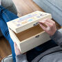 Personalised Jungle Animals Keepsake Box New Baby Gift, thumbnail 6 of 6