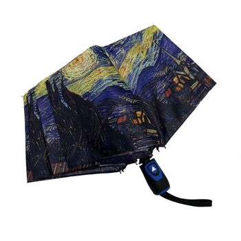 Van Gogh Starry Night Print Umbrella Short, 3 of 4