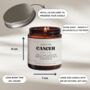 Birthday Gift Zodiac Candle For Cancer, thumbnail 3 of 7