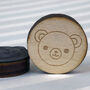 Bear And Koala Kawaii Polymer Stamp Set, thumbnail 2 of 6
