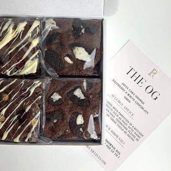 The Og Mixed Letterbox Brownie Box, 2 of 2