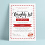 Father Christmas Naughty List Certificate, thumbnail 2 of 2