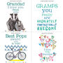 Personalised Big Card For Grandfathers, thumbnail 2 of 2