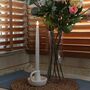 Set Of Four White Taper Candles With Remote, thumbnail 6 of 7
