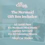 Personalised Mermaid Letterbox Gift Set, thumbnail 3 of 9