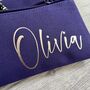 Personalised Metallic Child's Name School Pencil Case, thumbnail 3 of 4