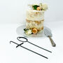 Personalised Number Wire Cake Topper, thumbnail 2 of 6