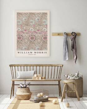 William Morris Cream Rose Art Print, 3 of 4