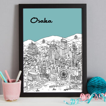 Personalised Osaka Print, 9 of 10
