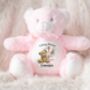 Personalised Green Memorial Bear Cross Teddy, thumbnail 7 of 12