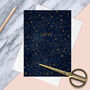 Love Celestial Constellation Greeting Card, thumbnail 1 of 5