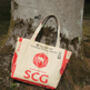 Recycled Elephant Cement Beach/Shopping Bag, Large, thumbnail 1 of 4