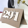 Personalised 29+One Birthday Card, thumbnail 7 of 10