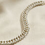 Round Link Curb Chain Bracelet, thumbnail 4 of 6