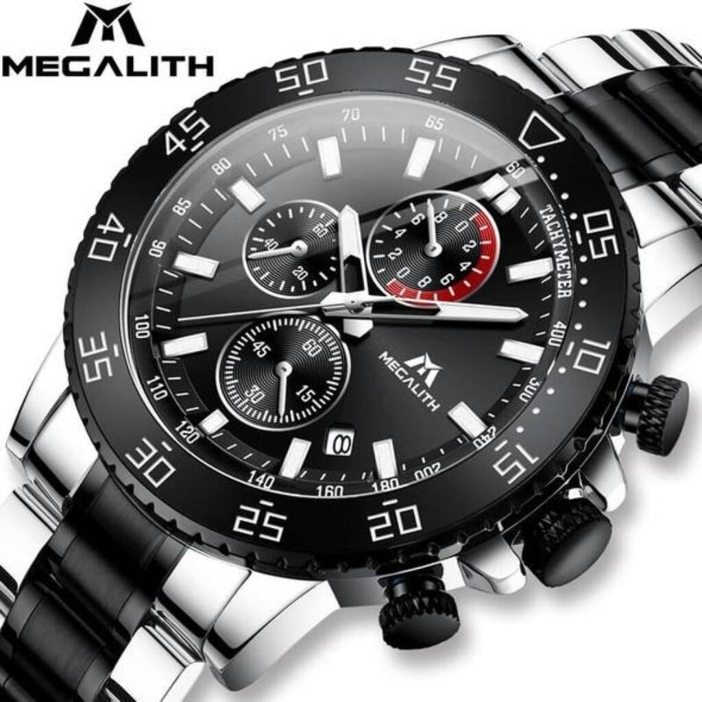 Mens Designer Chronograph Watch By Air Armor