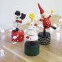 Set Of Three Christmas Push Up Characters, thumbnail 2 of 4