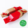 Six Reusable Eco Crackers 'Red/Kraft' Design, thumbnail 3 of 8