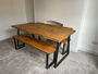 Sleek And Slender Handmade Dining Table, thumbnail 1 of 2