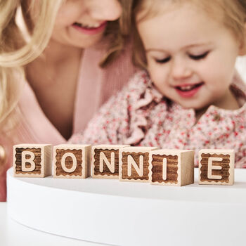 New Baby Gift Keepsake Building Block, 10 of 10