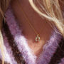 Mini Lucky Charm Horseshoe Necklace, thumbnail 5 of 12