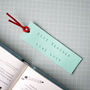 Personalised Leather Bookmark For Teachers, thumbnail 6 of 11