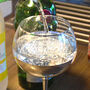 Personalised Mothers Day Silver Coloured Gin Glass, thumbnail 2 of 2