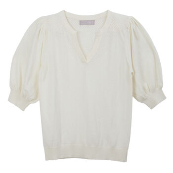 Cissy Pointelle Top, 3 of 12