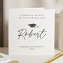 Simple University Graduation Card For Him Her, thumbnail 1 of 7