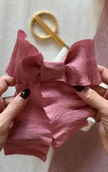 Paper Crepe Bow Decorations, 5 of 6