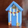 Beach Hut Personalised Keepsake Box, thumbnail 4 of 11