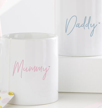 Personalised Mummy And Daddy Mug Set, 3 of 3