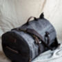 Waxed Canvas Camera Backpack/Weekend Hold All, thumbnail 4 of 12