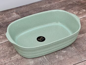 Green Rectangular Baking Dish, 30.5cm, 3 of 4