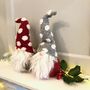 Christmas Fabric Tall Hat Gonk, thumbnail 3 of 4