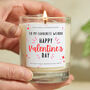 To My Favourite Weirdo Happy Valentines Day Candle, thumbnail 1 of 8