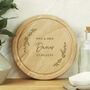 Personalised Laurel Design Wooden Chopping Board, thumbnail 3 of 6