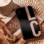 Personalised Black And Blush Phone Case, thumbnail 1 of 7