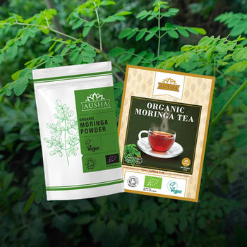 Ausha Organic Moringa Tea 20 Tea Bags Energy Immunity, 7 of 7