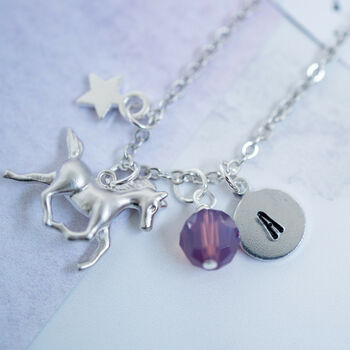 Personalised Horse Charm Necklace, 3 of 4